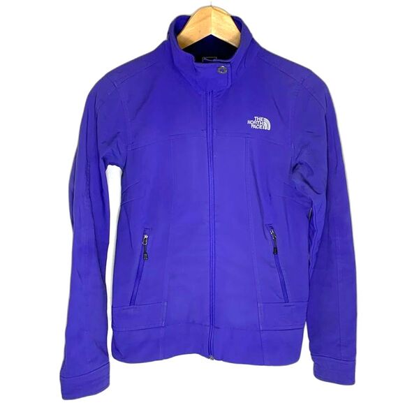 The North Face Calientito Purple Soft Shell Full Zip Jacket Size S - Picture 3 of 16
